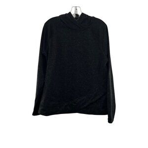 Kyodan Outdoor Women's Long Sleeve Hoodie Black/Gray Space Dye Size XL